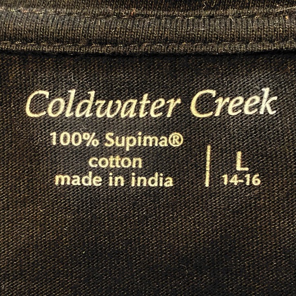Coldwater Creek Tee EUC - Picture 3 of 3